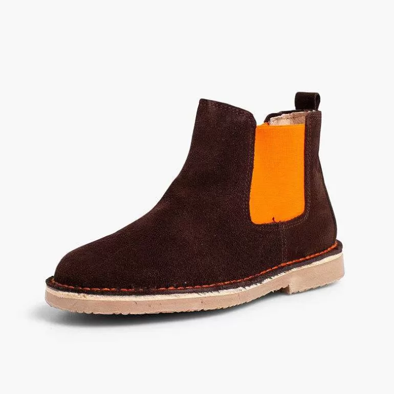 Best Sale Pisamonas Botines De Serraje Chelsea Niños & Mujer Con Elastico De Colores