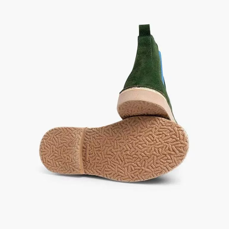 Best Sale Pisamonas Botines De Serraje Chelsea Niños & Mujer Con Elastico De Colores