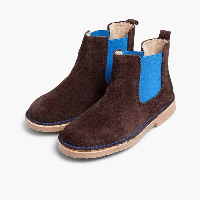 Best Sale Pisamonas Botines De Serraje Chelsea Niños & Mujer Con Elastico De Colores