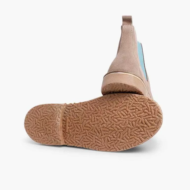 Best Sale Pisamonas Botines De Serraje Chelsea Niños & Mujer Con Elastico De Colores
