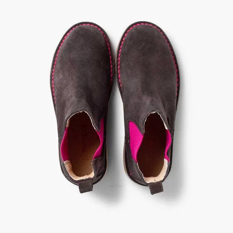Best Sale Pisamonas Botines De Serraje Chelsea Niños & Mujer Con Elastico De Colores
