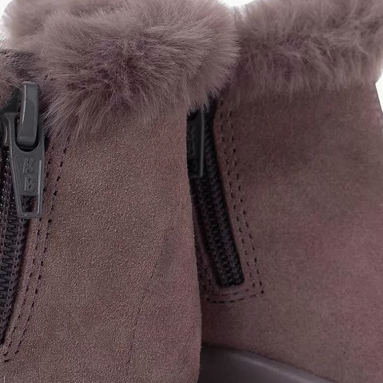 Flash Sale Pisamonas Botines Tipo Chelsea Niña Con Cuello Pelito