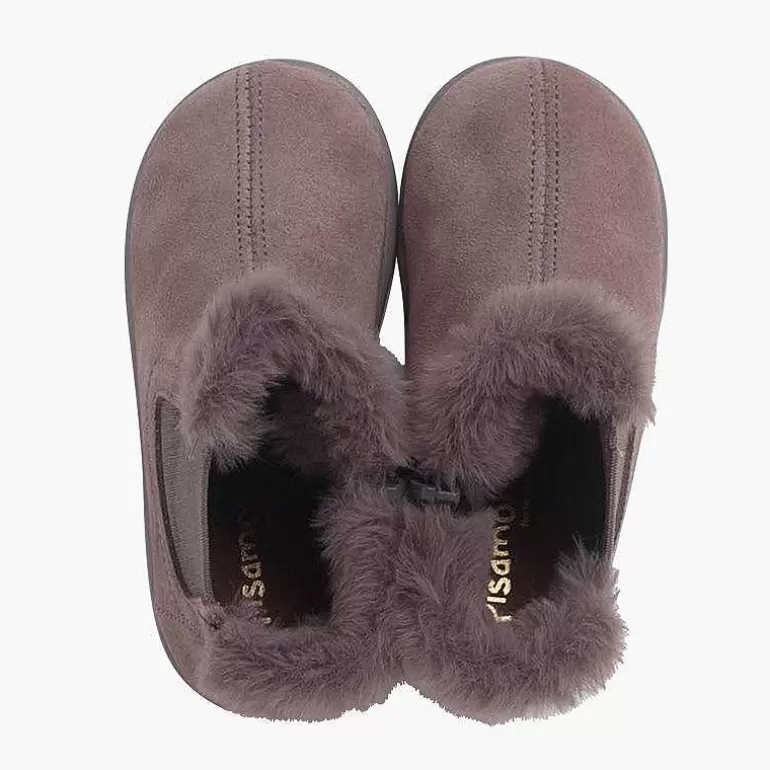 Flash Sale Pisamonas Botines Tipo Chelsea Niña Con Cuello Pelito