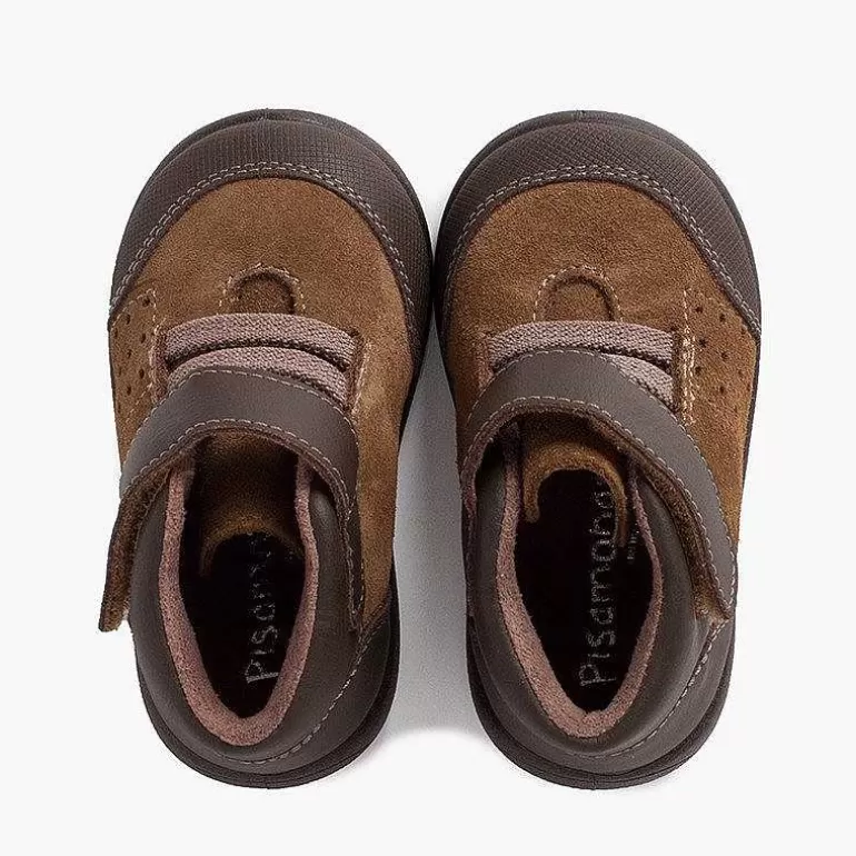 Fashion Pisamonas Botita Puntera Y Talon Reforzados Piel Y Tira Adherente