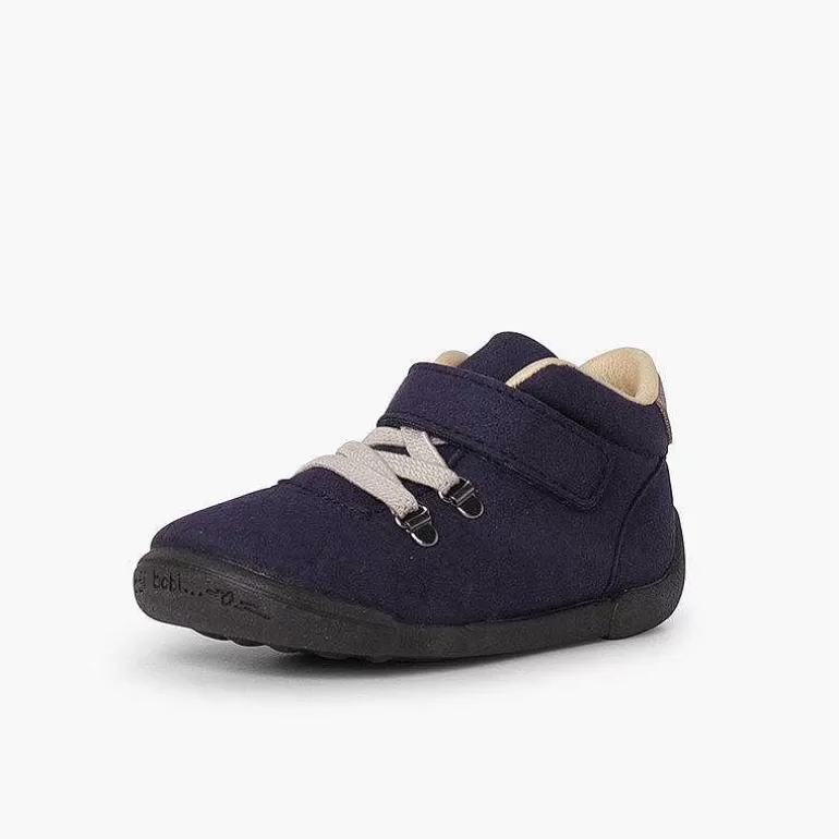 Online Pisamonas Botita Reforzada Cordones Elasticos Y Tira Adherente