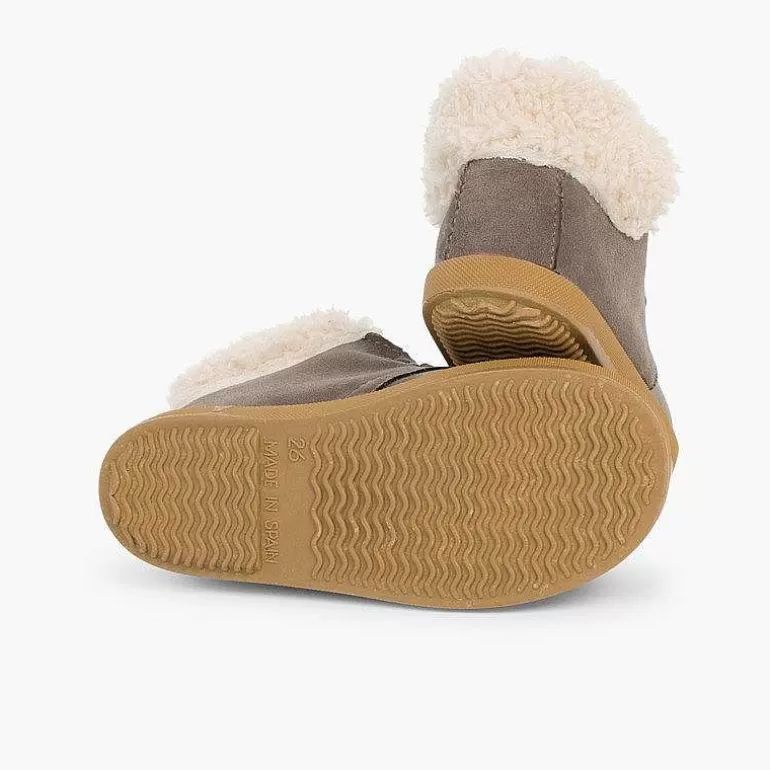 New Pisamonas Botitas Tipo Borrego Niño Y Niña