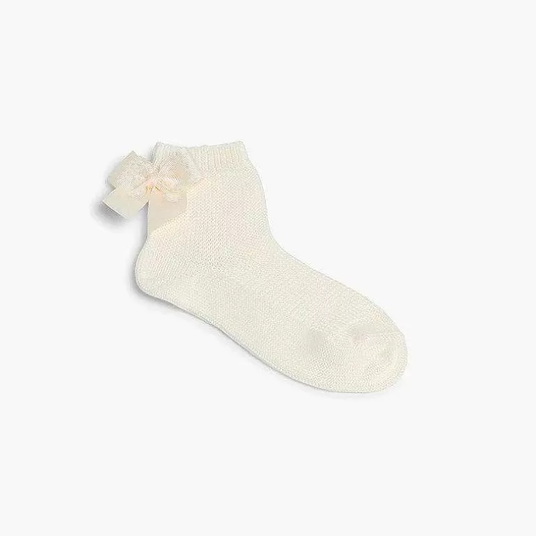 Online Pisamonas Calcetin Condor Corto Punto Bobo Con Lazo