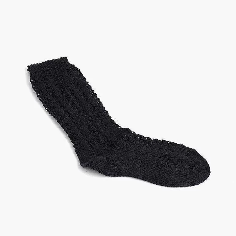 Hot Pisamonas Calcetines Altos Perle Calados