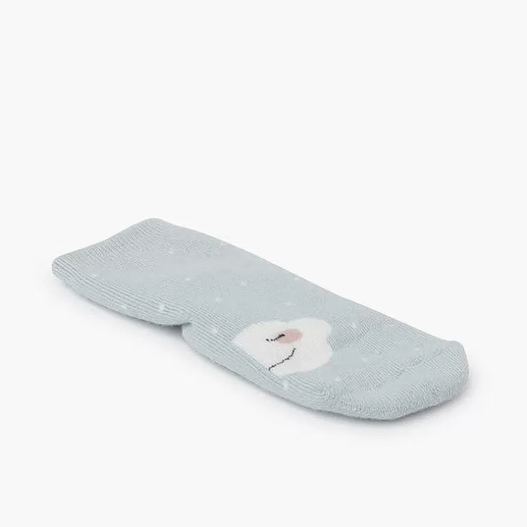 Cheap Pisamonas Calcetines Casa Rizo Antideslizantes Nube