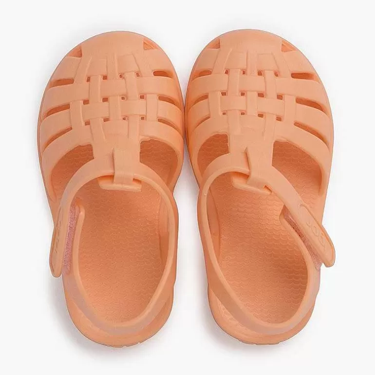 Store Pisamonas Cangrejeras Niños Cierre Adherente Colores Empolvados
