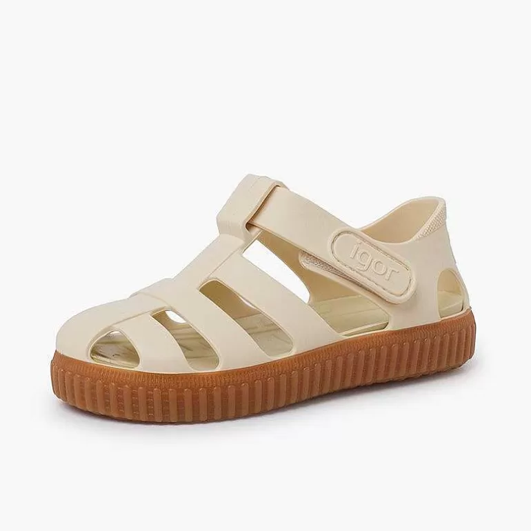 Hot Pisamonas Cangrejeras Tipo Zapatillas Suela Caramelo