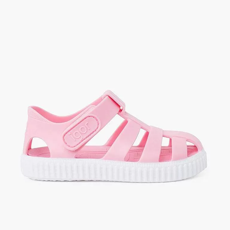 Fashion Pisamonas Cangrejeras Tipo Zapatillas Tira Adherente