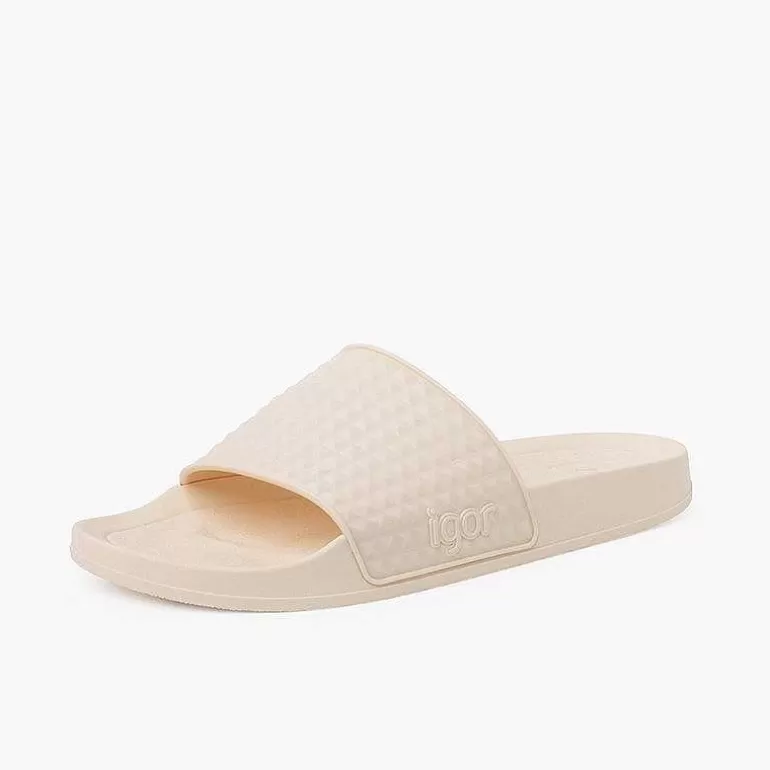 Cheap Pisamonas Chanclas Mujer Tira Ancha Colores Empolvados