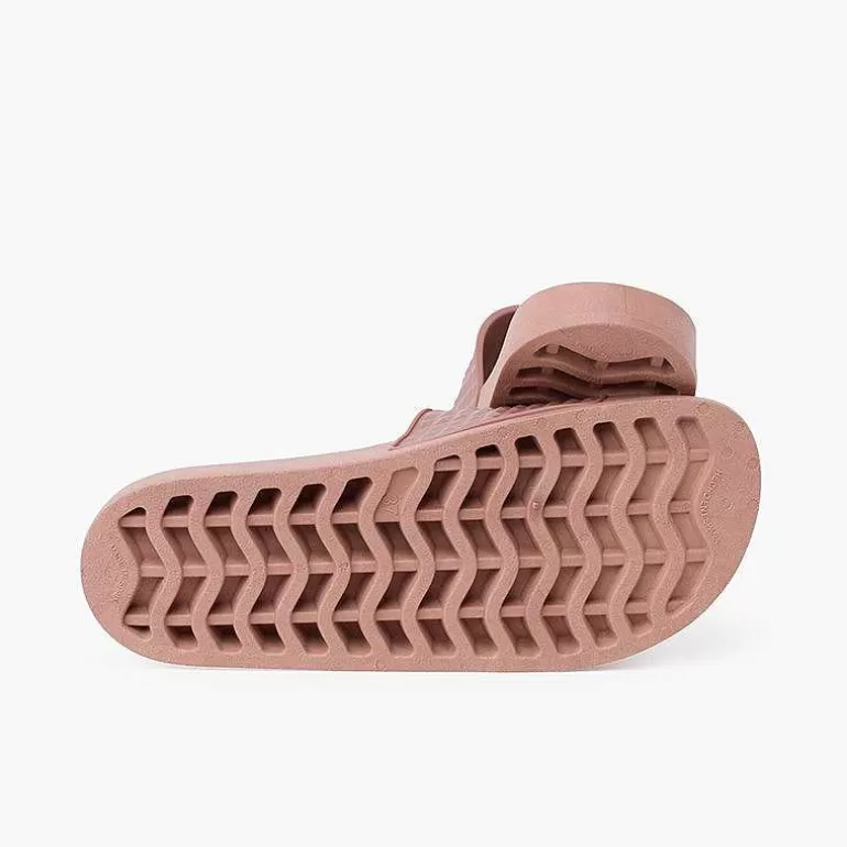 Cheap Pisamonas Chanclas Mujer Tira Ancha Colores Empolvados