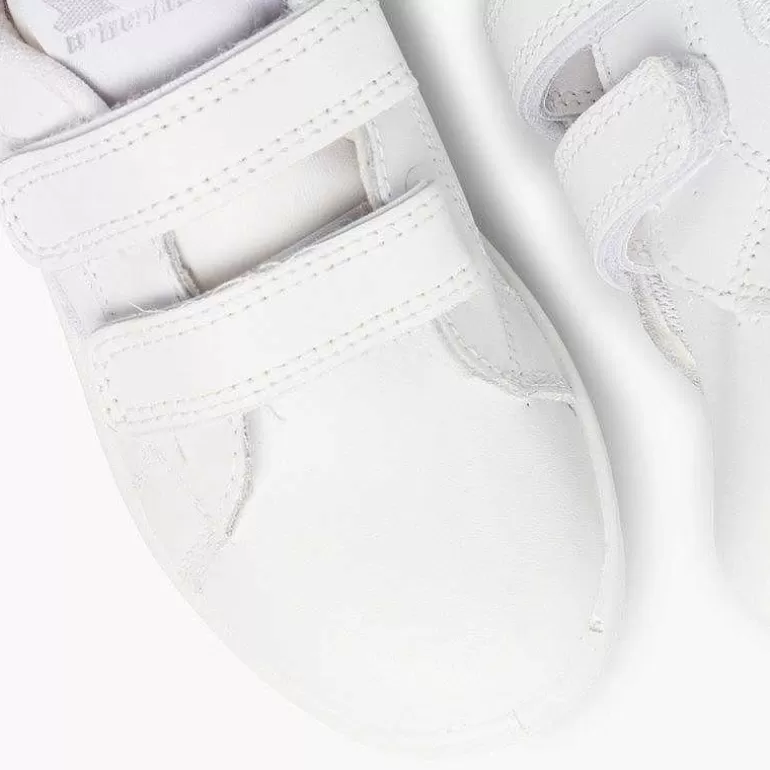 Outlet Pisamonas Deportivas / Zapatillas De Deporte Niños Tallas Altas Color Blanco