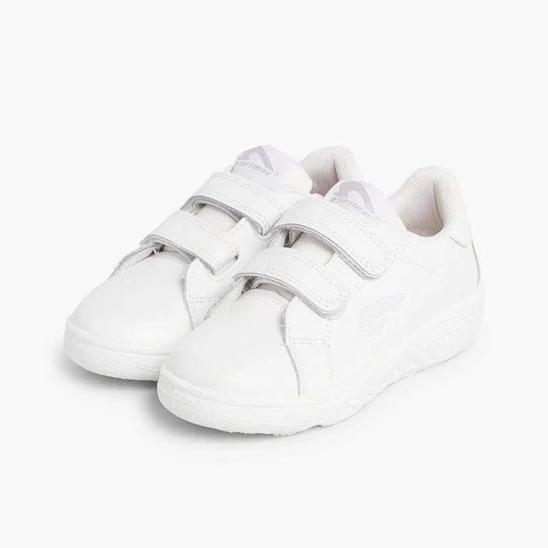 Outlet Pisamonas Deportivas / Zapatillas De Deporte Niños Tallas Altas Color Blanco