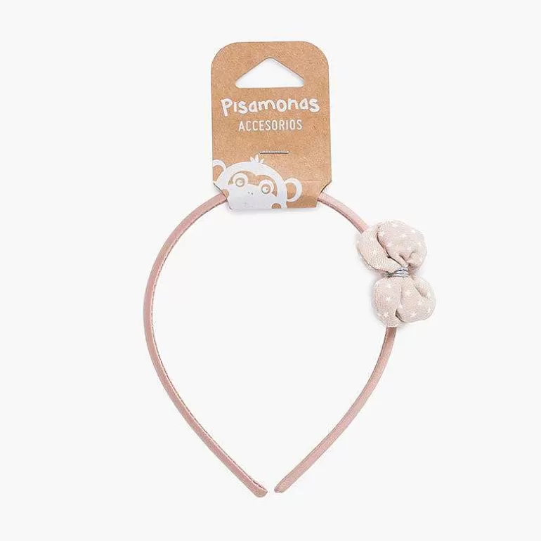 Best Sale Pisamonas Diadema Fina Lazo Con Estrellitas