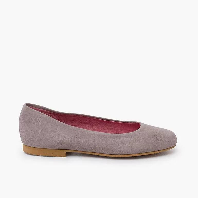 Cheap Pisamonas Manoletinas Ante Suela Vestir