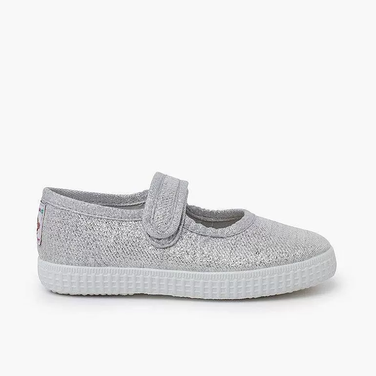 Best Sale Pisamonas Merceditas Brillo Tira Adherente