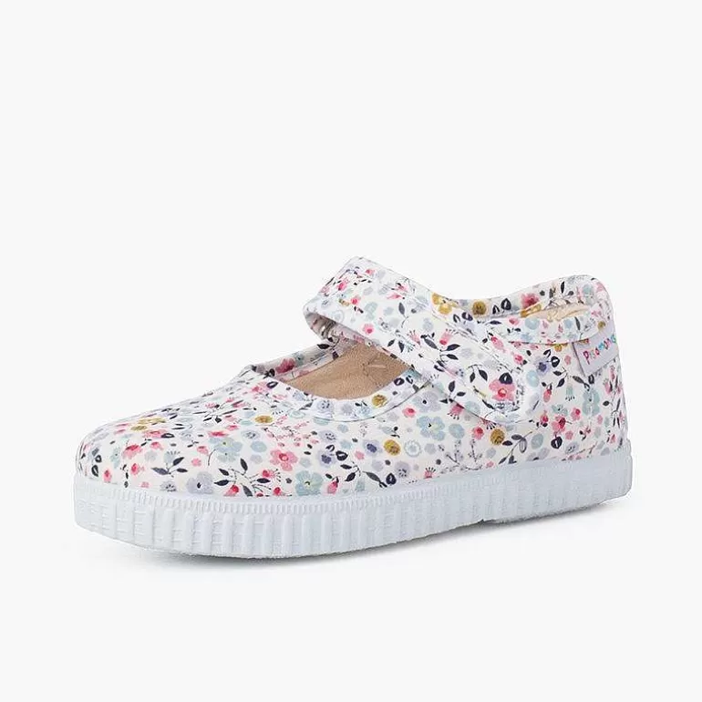 Sale Pisamonas Merceditas Estampado Flores Tira Adherente Color Flores