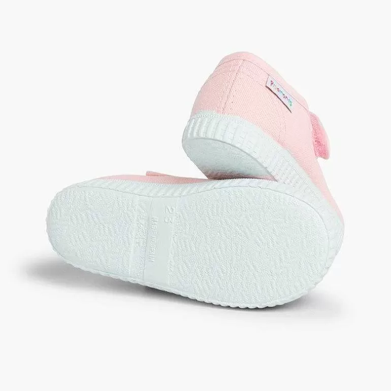 Store Pisamonas Merceditas Niña Tira Adherente Suela Tipo Zapatillas