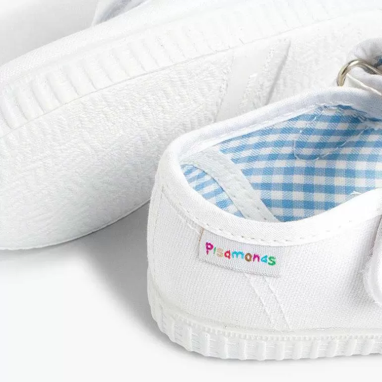 Store Pisamonas Merceditas Niña Tira Adherente Suela Tipo Zapatillas