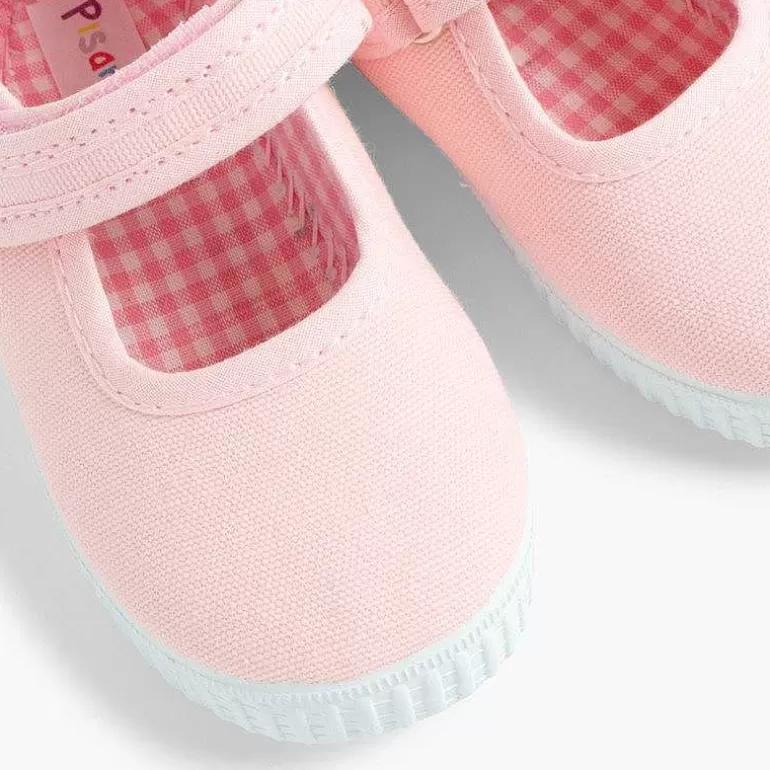 Store Pisamonas Merceditas Niña Tira Adherente Suela Tipo Zapatillas