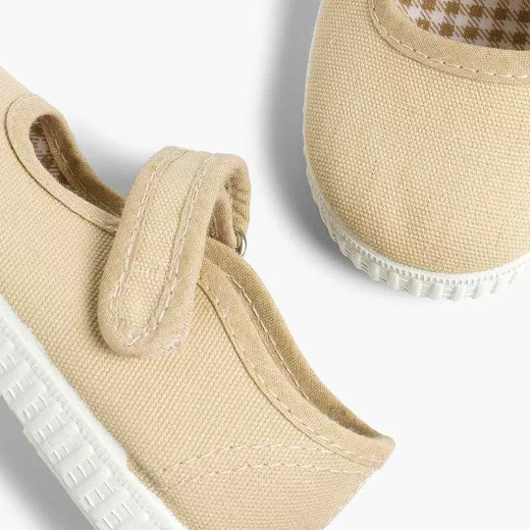 Store Pisamonas Merceditas Niña Tira Adherente Suela Tipo Zapatillas