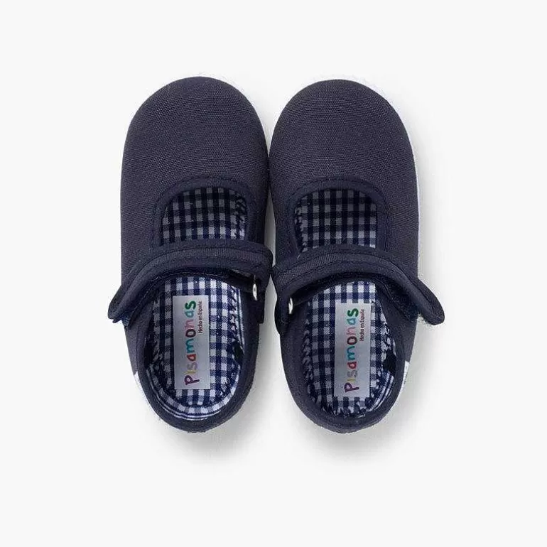 Store Pisamonas Merceditas Niña Tira Adherente Suela Tipo Zapatillas
