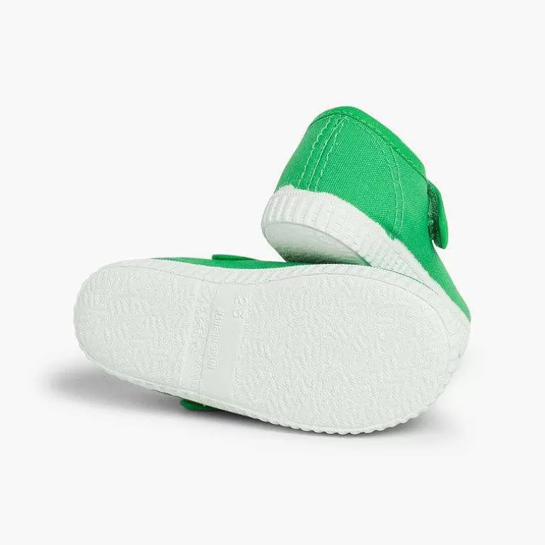 Store Pisamonas Merceditas Niña Tira Adherente Suela Tipo Zapatillas