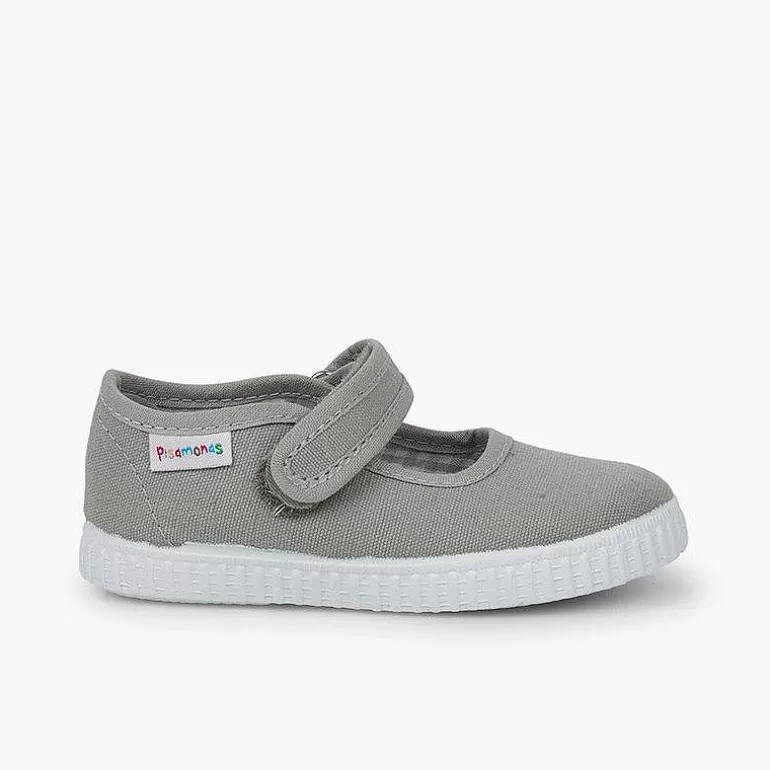 Store Pisamonas Merceditas Niña Tira Adherente Suela Tipo Zapatillas