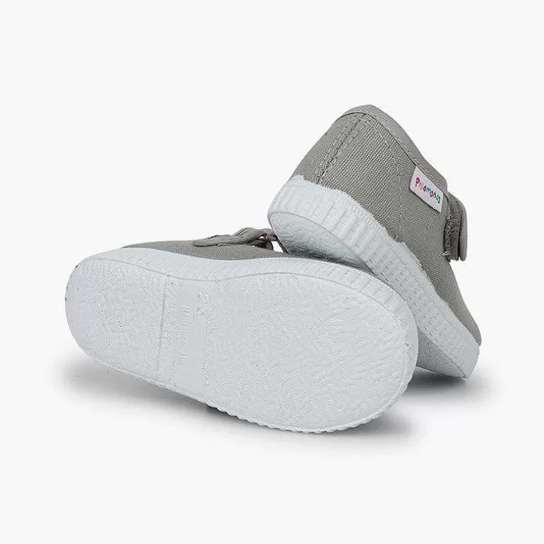Store Pisamonas Merceditas Niña Tira Adherente Suela Tipo Zapatillas