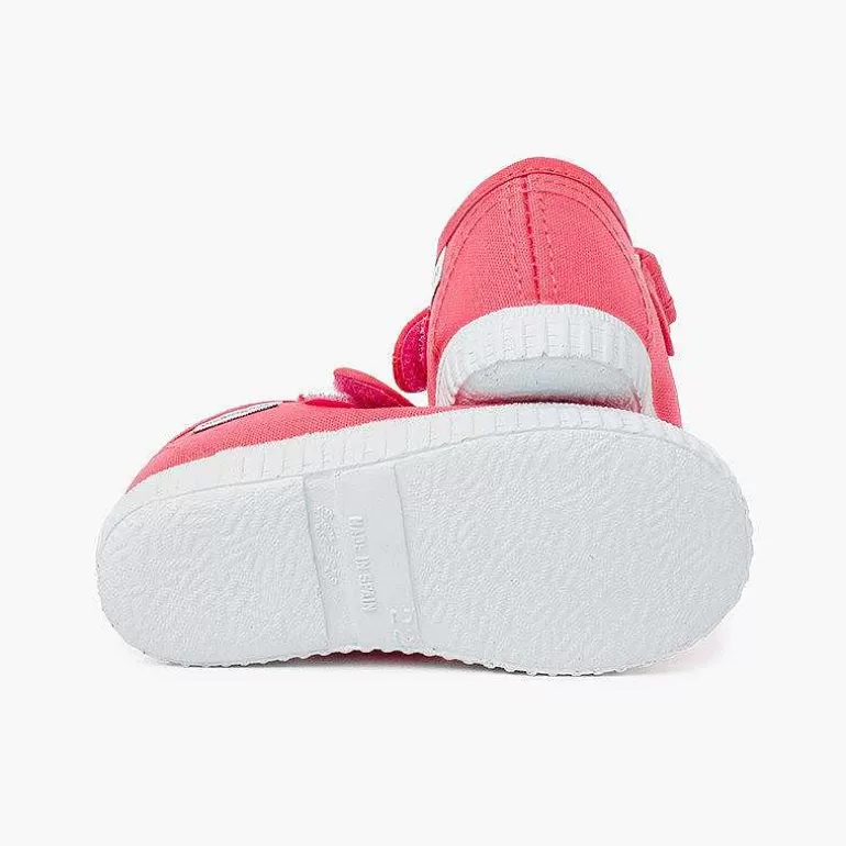 Store Pisamonas Merceditas Niña Tira Adherente Suela Tipo Zapatillas