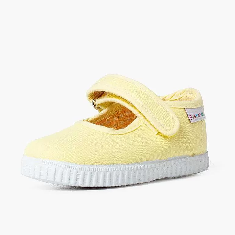 Store Pisamonas Merceditas Niña Tira Adherente Suela Tipo Zapatillas