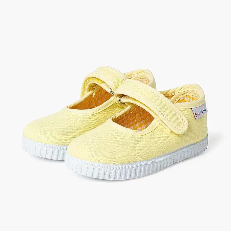 Store Pisamonas Merceditas Niña Tira Adherente Suela Tipo Zapatillas
