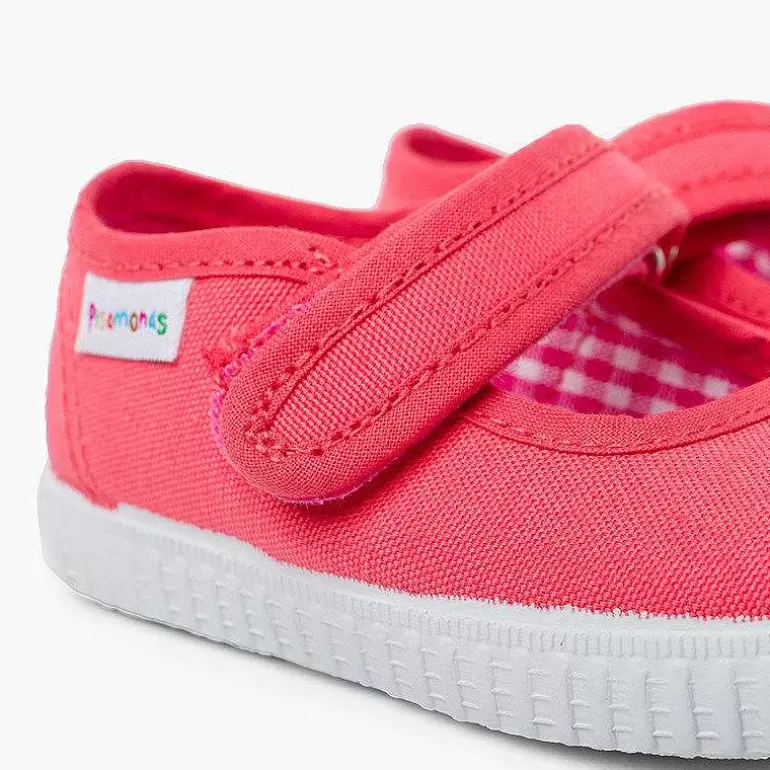 Store Pisamonas Merceditas Niña Tira Adherente Suela Tipo Zapatillas