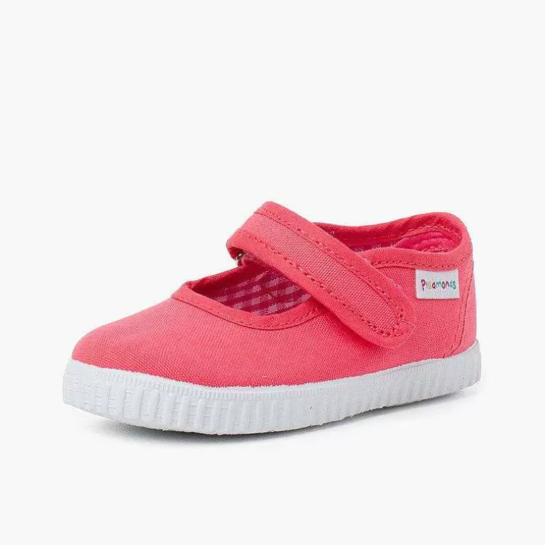 Store Pisamonas Merceditas Niña Tira Adherente Suela Tipo Zapatillas