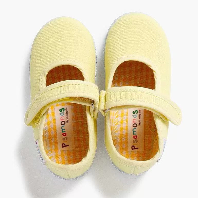 Store Pisamonas Merceditas Niña Tira Adherente Suela Tipo Zapatillas