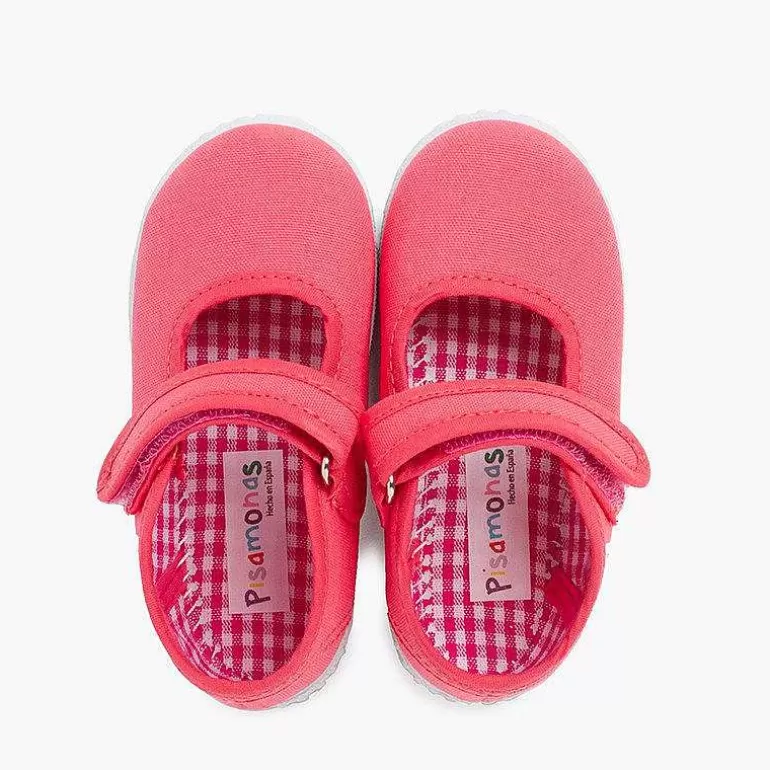 Store Pisamonas Merceditas Niña Tira Adherente Suela Tipo Zapatillas