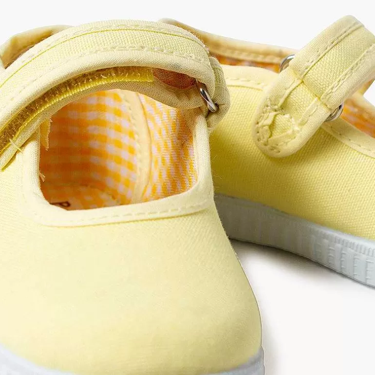 Store Pisamonas Merceditas Niña Tira Adherente Suela Tipo Zapatillas
