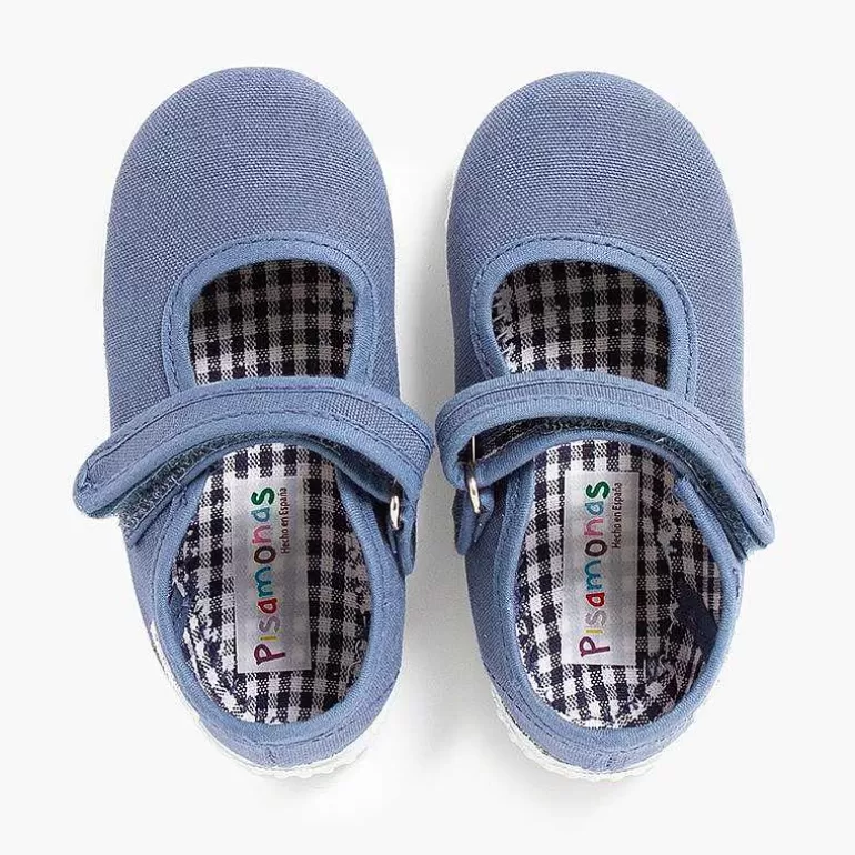 Store Pisamonas Merceditas Niña Tira Adherente Suela Tipo Zapatillas