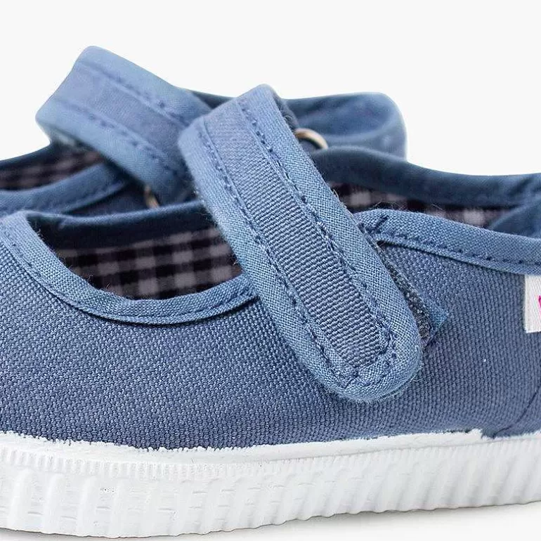 Store Pisamonas Merceditas Niña Tira Adherente Suela Tipo Zapatillas