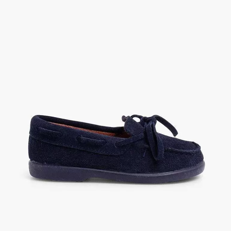 Discount Pisamonas Mocasin Serraje Lazo Primeros Pasos