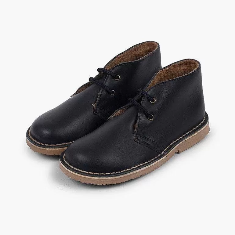 Clearance Pisamonas Pisacacas Piel Cordones Forro Tipo Borrego