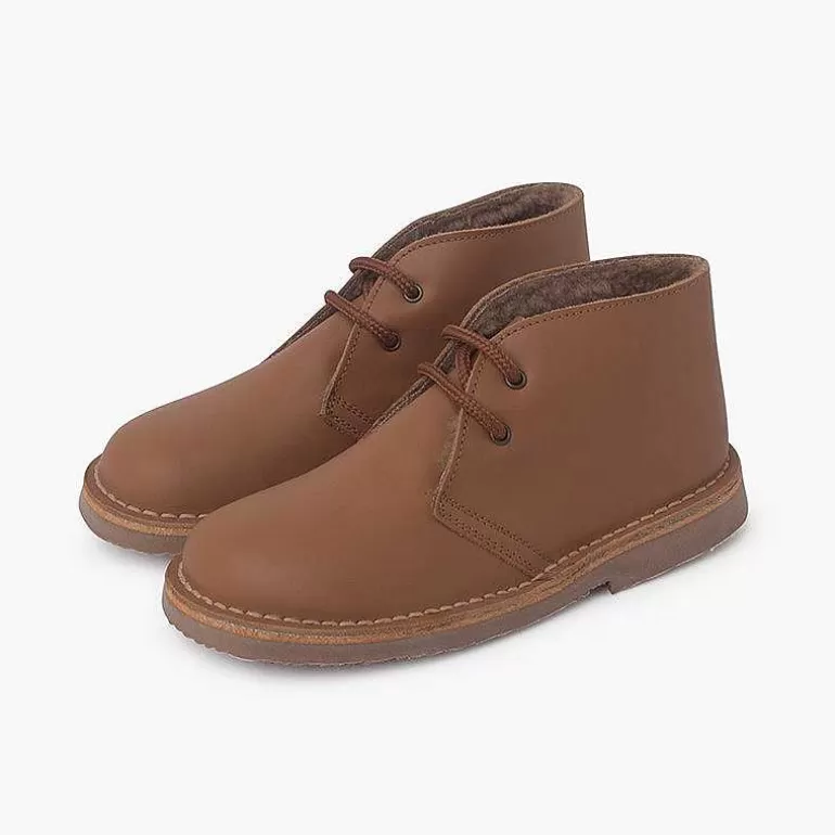 Clearance Pisamonas Pisacacas Piel Cordones Forro Tipo Borrego