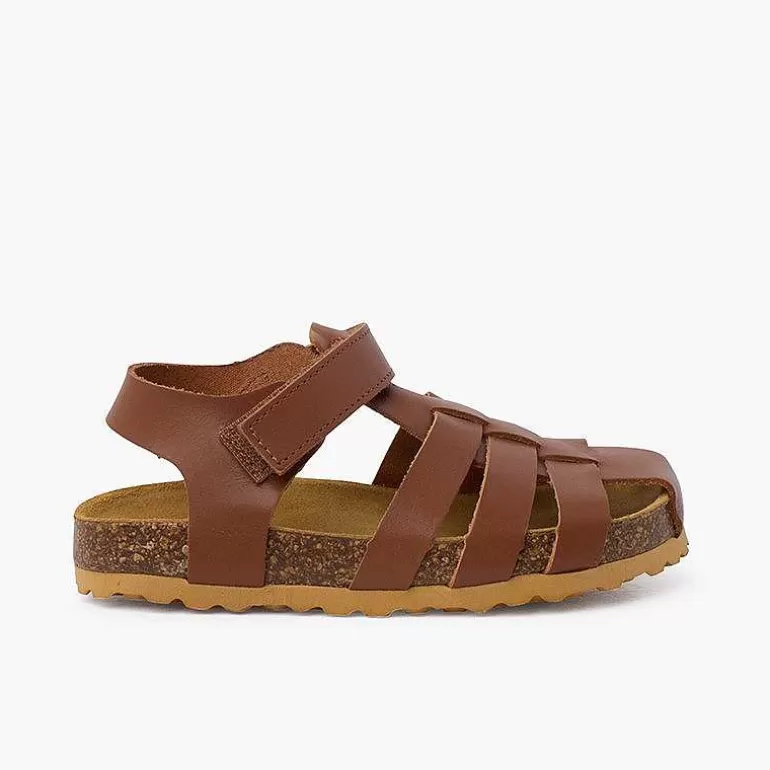 Shop Pisamonas Sandalias Cangrejeras Unisex Piel Suela Bio