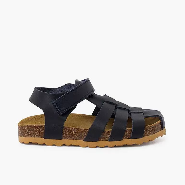 Shop Pisamonas Sandalias Cangrejeras Unisex Piel Suela Bio