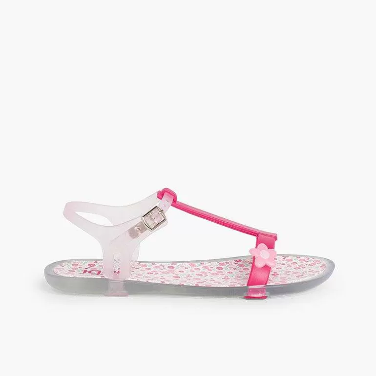 Online Pisamonas Sandalias De Goma Niña Tricia Flores