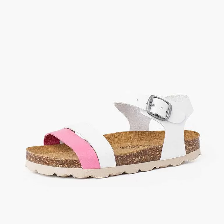 Flash Sale Pisamonas Sandalias Niña Bio Tiras Bicolor