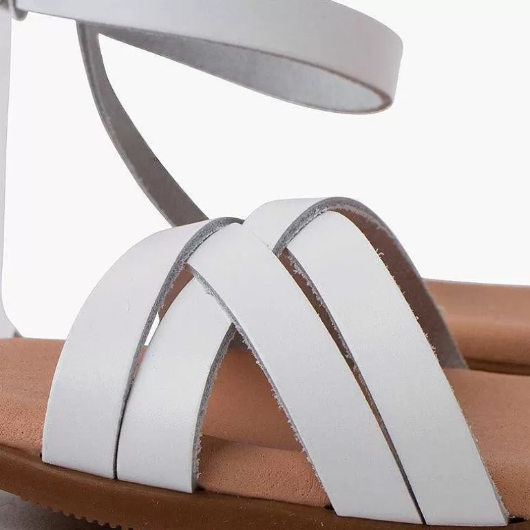 Best Pisamonas Sandalias Niña Y Mujer En Piel Con Tiras Y Talonera